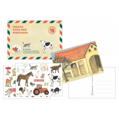 Set papetarie carti postale egmont toys